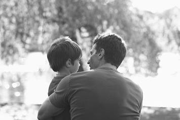 Child with father