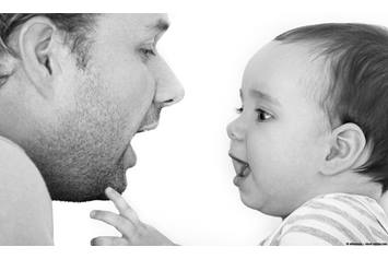 Baby and her dad